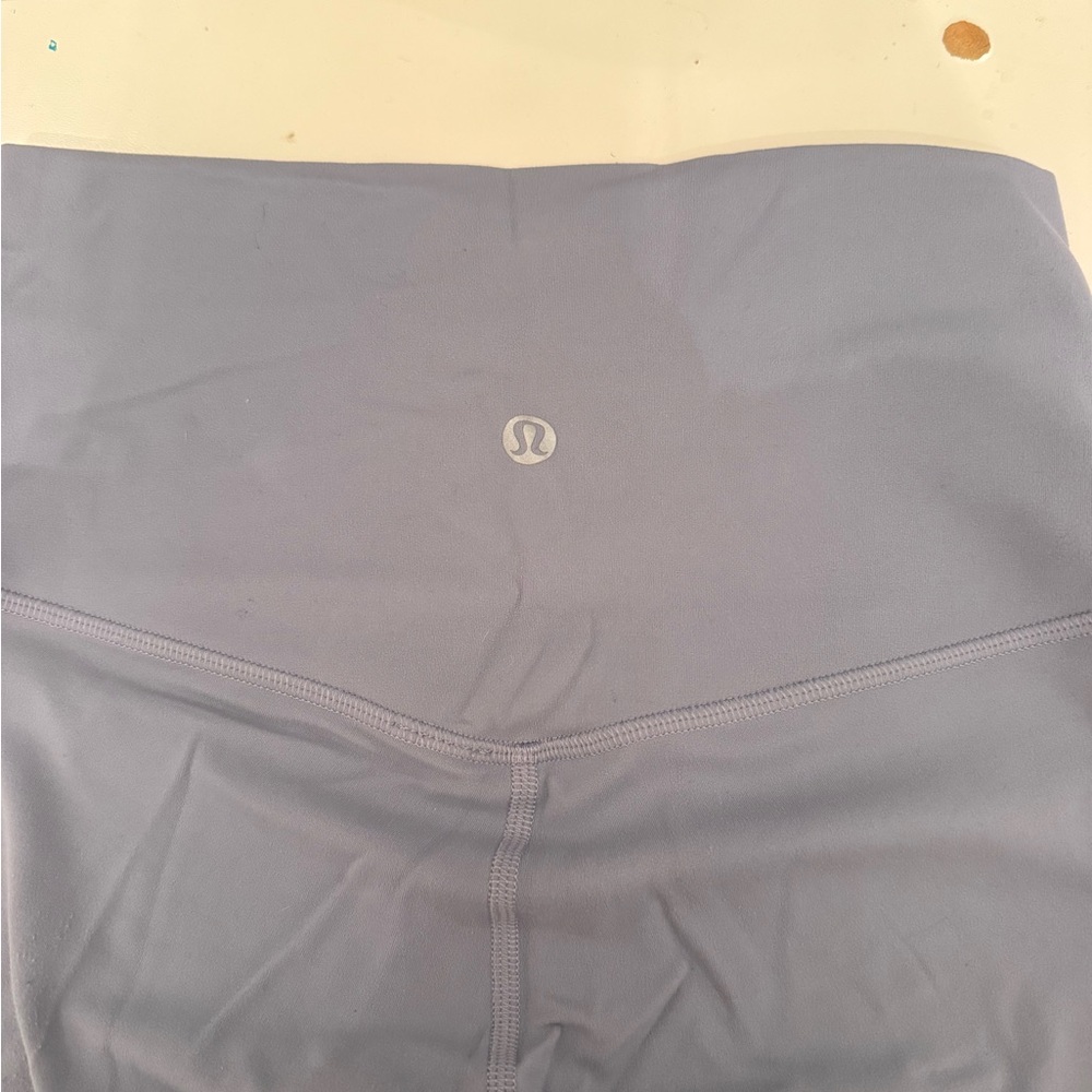 lululemon align leggings - blue/grey